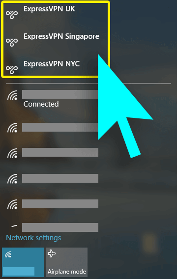 switch vpn servers